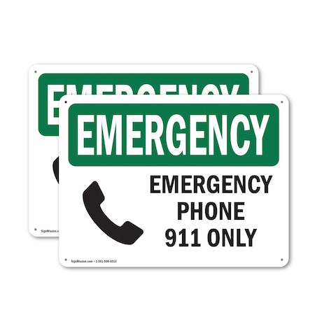 Signmission Safety Culture Sign, 14 in Width, Plastic, Rectangle OS-2PACK-EM-P-1014-L-10310